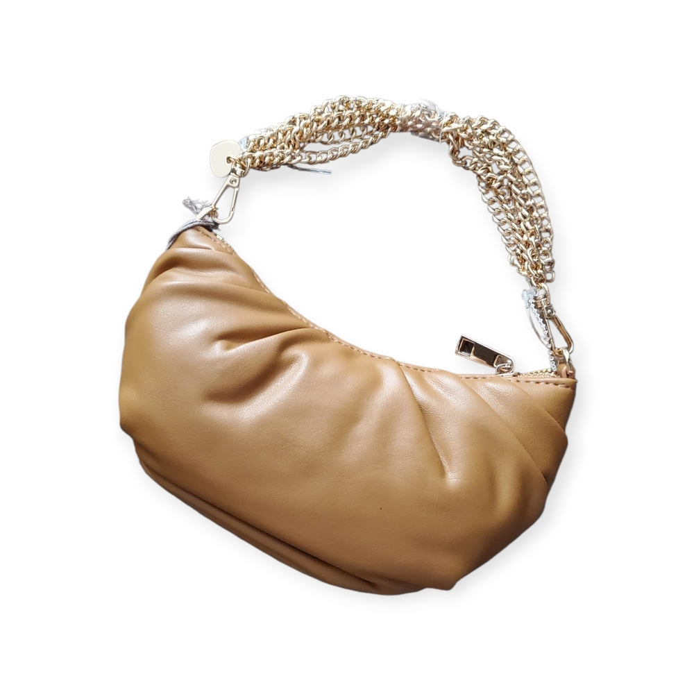a new day Tan Shoulder Bag with Chain Strap